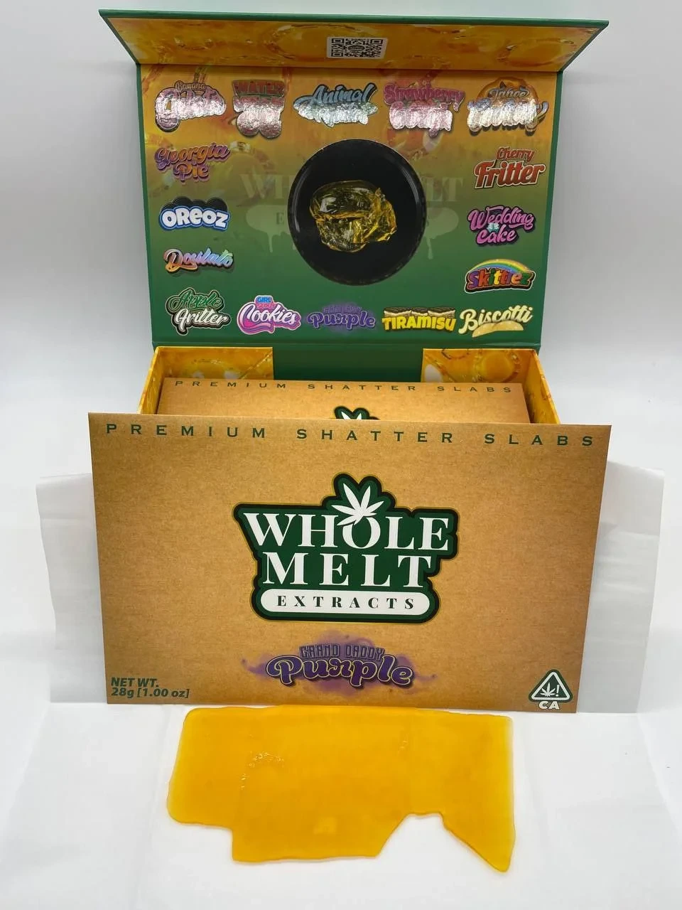 1g Whole Melt Extracts concentrate jar