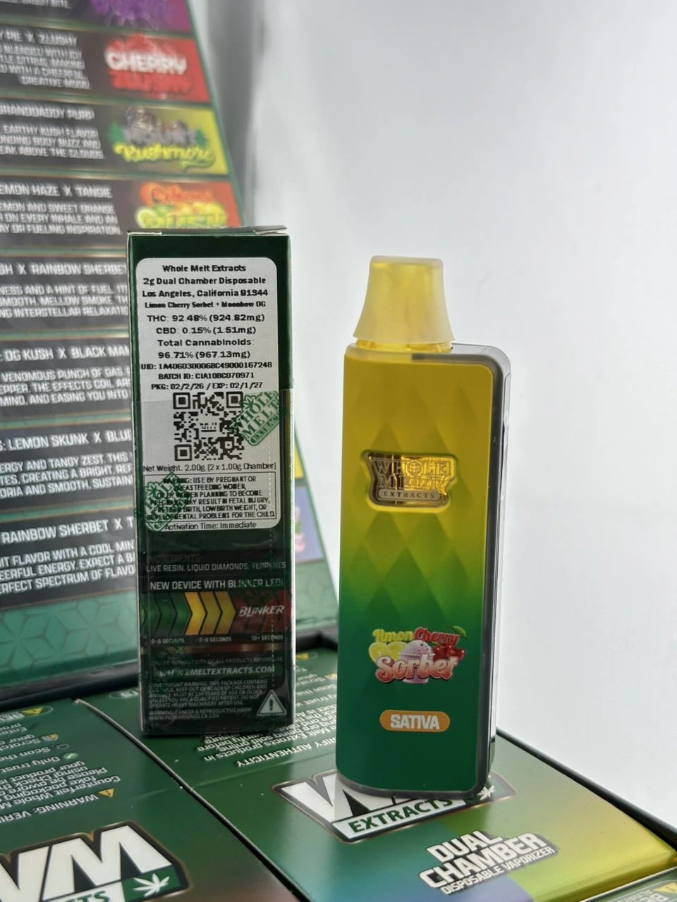 Live Resin Sugar concentrate in a 1g glass jar